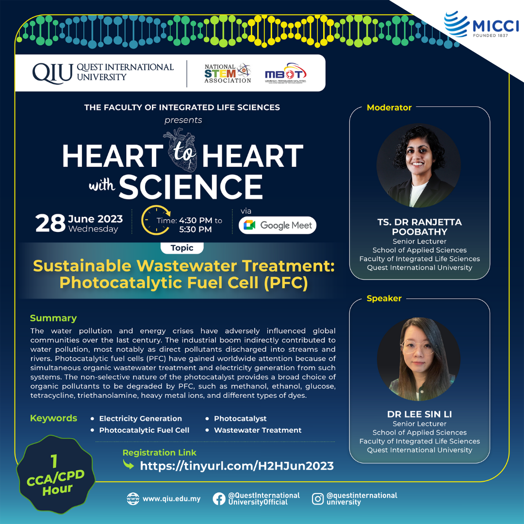 [QIU Webinar] Heart To Heart With Science